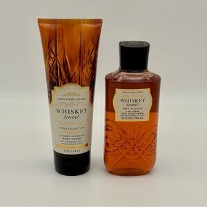 Bath & Body Works Whiskey Toast Men’s Body Wash and Lotion Set NWT